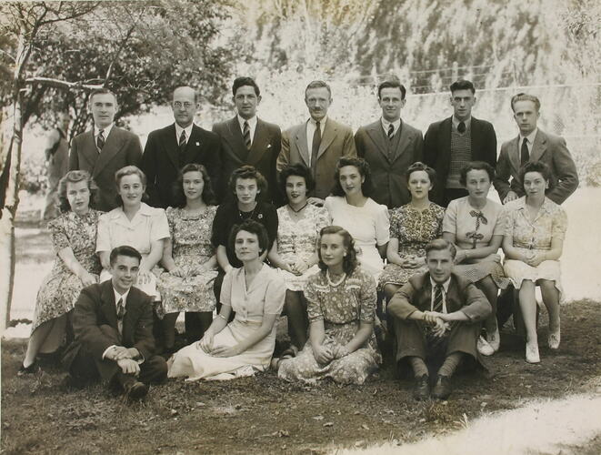 Photograph - Kodak, Abbotsford Plant, Research Lab Staff, 1947-1948