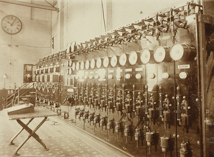 Photograph - Melbourne Electric Supply Co, Switchboard, Richmond, Victoria, 24th March 1912