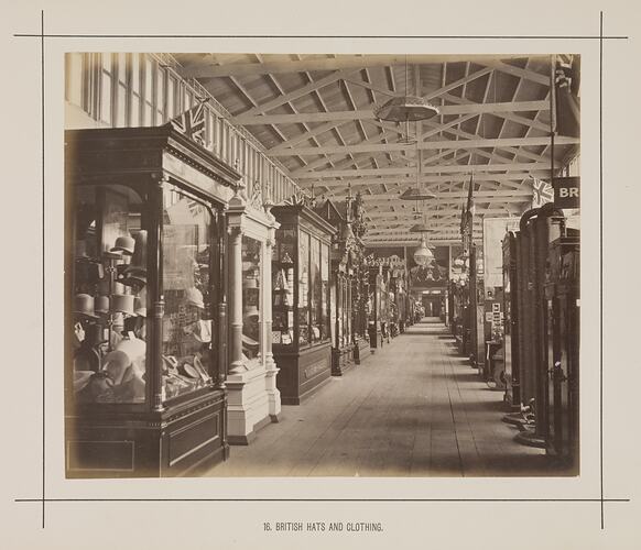 British Court, Temporary Annexe, Exhibition Building, 1880-1881