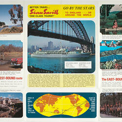 Pamphlet - SS Northern Star & SS Southern Cross, Shaw Savill Line, "Go by the Stars ..."