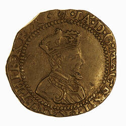 Coin - Britain Crown, James I, Scotland, Great Britain, 1609-1625 (Obverse)