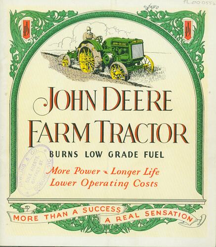 John Deere Farm Tractor
