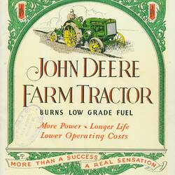 John Deere Farm Tractor