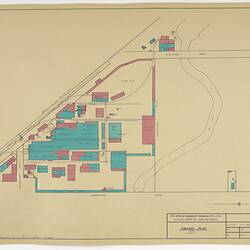 Site Plan - H.V. McKay, Factory Plan, 1911
