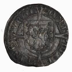 Coin - Reverse, Groat, James V, Scotland, 1526-1539