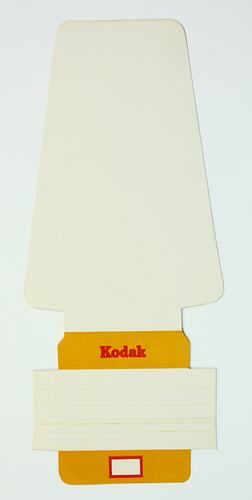 Place Card - Kodak Australasia Pty Ltd, Function for the Official Opening of Kodak Factory in Coburg, 1961