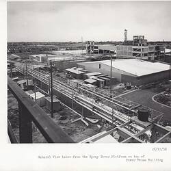 Photograph - Kodak, 'General View Taken From the Spray Tower Platform', Coburg, 1958