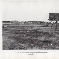 Photograph - Kodak Australasia Pty Ltd, Construction of Kodak Factory, General Site View, Coburg, 1958