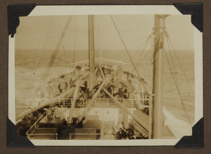 On Board SS Jervis Bay, 1928