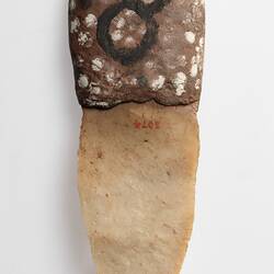 Knife, hafted. Arrernte. Specific locality unrecorded, Desert East, Northern Territory, Australia. pre 1899