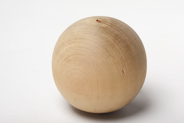 Ball - Adolph Bruhn & Son, Wooden, circa 1980s