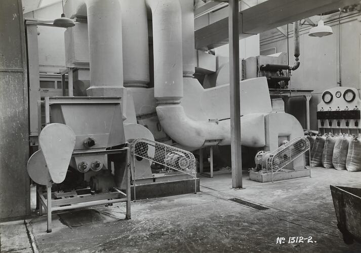 Photograph - Schumacher Mill Furnishing Works, Factory Interior, Port Melbourne, Victoria, circa 1940s