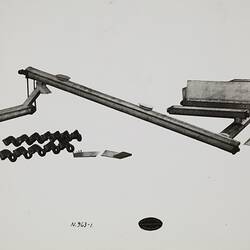Photograph - Schumacher Mill Furnishing Works, 'Milk Conveyors', Port Melbourne, Victoria, circa 1930s