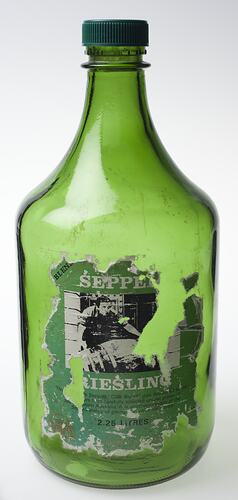 Bottle - Glass, Green, circa 1960s-1990s