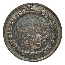 Medal - Florenne & Philippeville Agricultural Society, Belgium, circa 1850