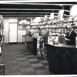 Photograph - Kodak, People in Shop, Launceston, Tasmania