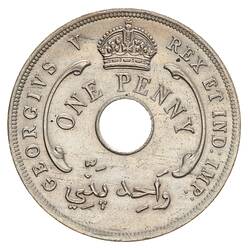 Coin - 1 Penny, British West Africa, 1913