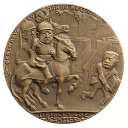 Medal - General Strike, Germany, 1920
