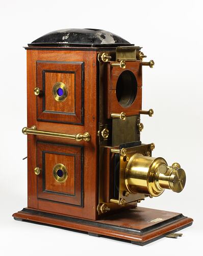 Projector - Perken, Son & Rayment, Magic Lantern, Biunial, 'Optimus', 1887-1900