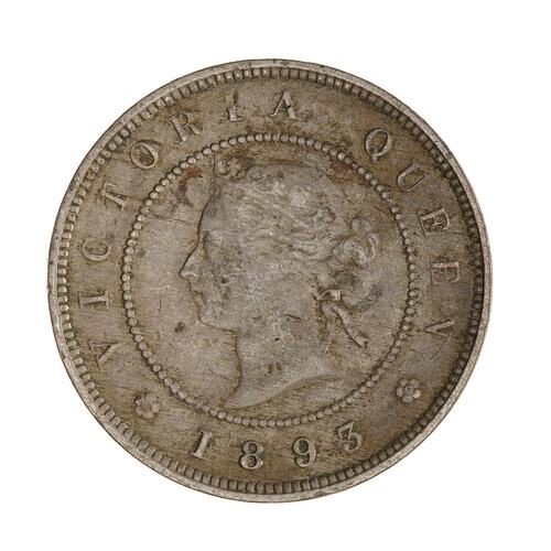 Coin - Farthing, Jamaica, 1893