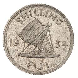 Proof Coin - 1 Shilling, Fiji, 1934