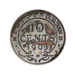 Coin - 10 Cents, Newfoundland, 1903