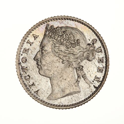 Proof Coin - 10 Cents, Straits Settlements, 1878