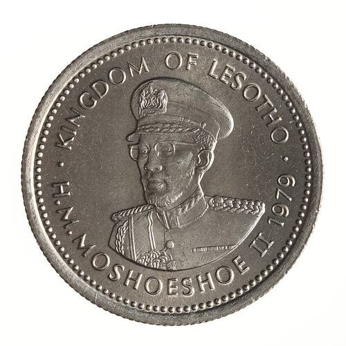 Coin - 10 Lisente, Lesotho, 1979