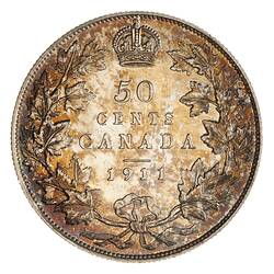 Specimen Coin - 50 Cents, Canada, 1911