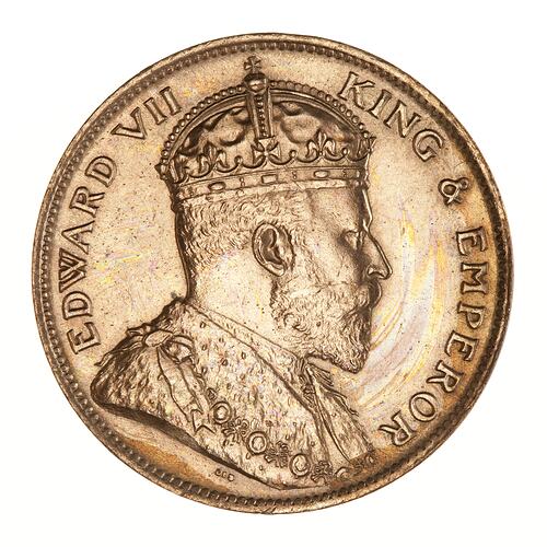 Coin - 1/24 Shilling, Jersey, Channel Islands, 1909