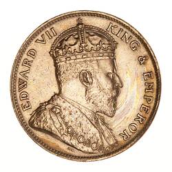 Coin - 1/24 Shilling, Jersey, Channel Islands, 1909