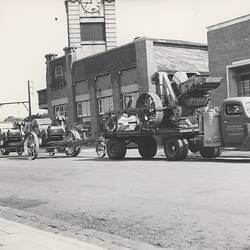 Photograph - H.V. McKay Massey Harris, Transportation of HST Headers, Sunshine, Victoria, circa 1942