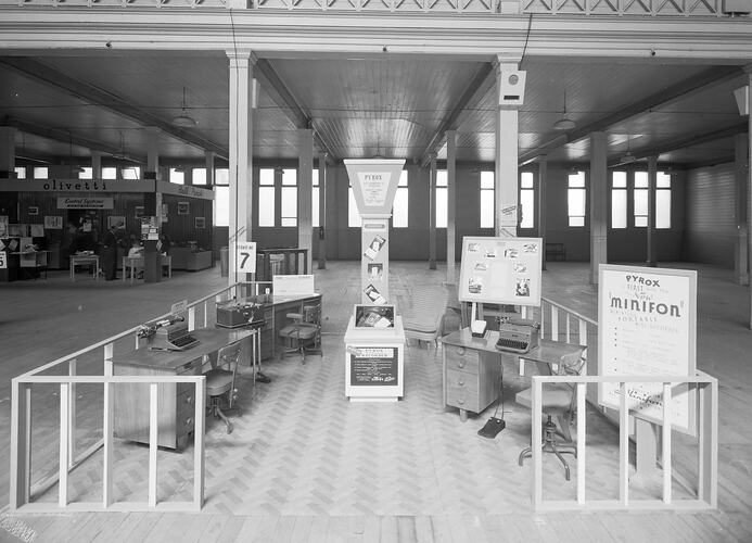 Pyrox Ltd, Exhibition Display, Melbourne, Victoria, Sep 1954