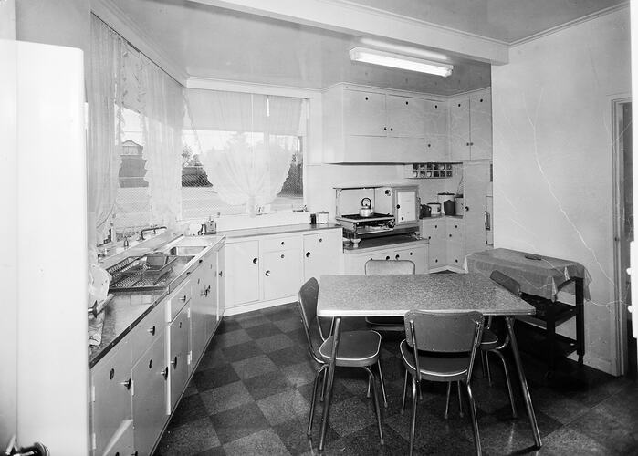 Kitchen, Melbourne, Victoria, 1956