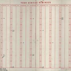 Service Manual - H.V. McKay Massey Harris, SUNSHINE MASSEY HARRIS, Type 744D, Tractor, 1955