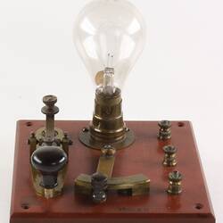 Morse Key - Unknown Manufacturer, High Voltage Keying Apparatus, circa 1910