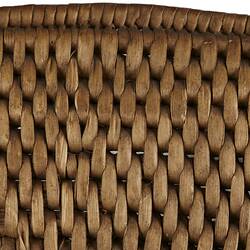 Detail of woven basket.