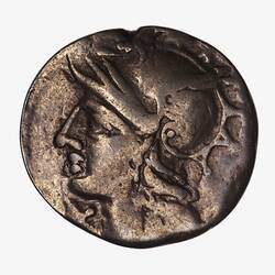 Coin - Denarius, Marcus Baebius, Ancient Roman Republic, 137 BC