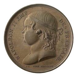 Medal - Proclamation of Napoleon II, France, 1815