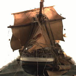 Sailing Ship Model - Loch Maree (Dismasted)