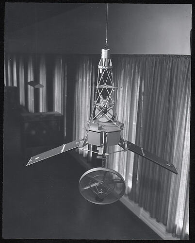 Photograph - Mariner 2 Model, Space Probe, Melbourne, circa 1970