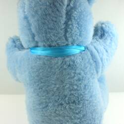 Teddy Bear - Jakas Soft Toys, Light Blue, Musical, Melbourne, circa 1998