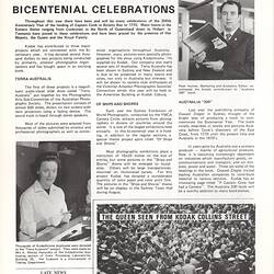 Newsletter - 'Australian Kodakery', No 18, May-Jun 1970
