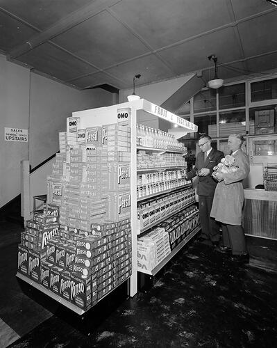 Supermarket Product Display, Victoria, 10 Jun 1959