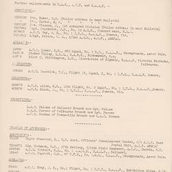 Bulletin - Kodak Australasia Pty Ltd, 'Kodak Staff Service Bulletin', No 2, 16 Aug 1941