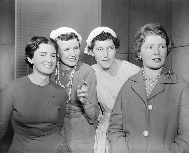 Stock & Land Newspaper, Portrait of Women Farmers, Melbourne, Victoria, 07 Aug 1959