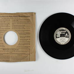 Disc Recording - Edison, Double-Sided, 'Hymn to the Sun' (from 'Le Coq D'or) & 'Song Of India' (from 'Sadko'), 1929