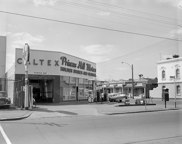 Mobil Corporation, Service Station Exterior, Melbourne, circa 1964