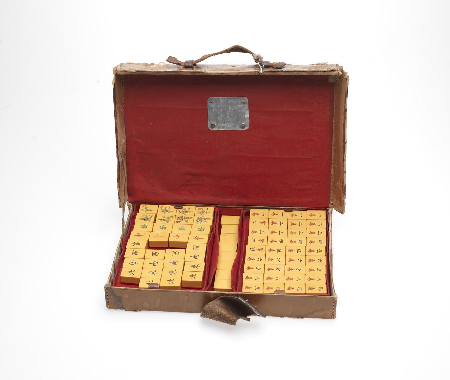 Mahjong Set, circa 1920s  Mahjong set, Mahjong, Mahjong tiles