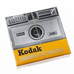 Cigarette Packet - Kodak Australasia Pty Ltd, Instamatic Cameras Promotion, circa 1963-1973